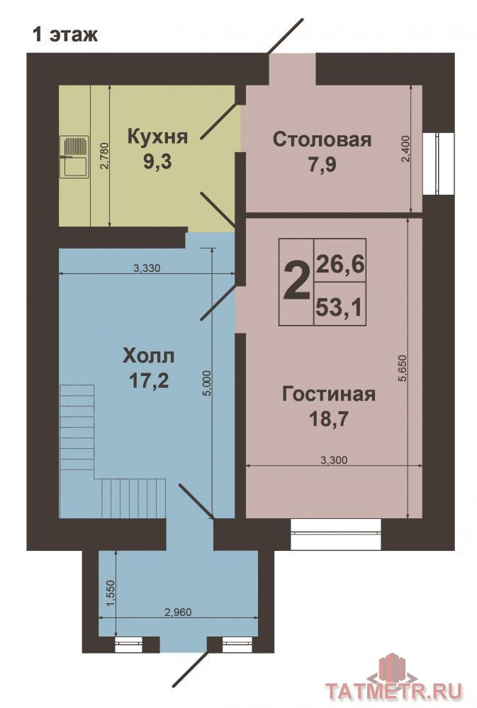 Продажа / Дома и коттеджи, Песчаные Ковали, Лесная улица, 8 000 000 Продается двухэтажный кирпичный дом в с. Песчаные Ковали, Лаишевский район. Общая площадь 109 кв.м., участок 14, 6... - 10