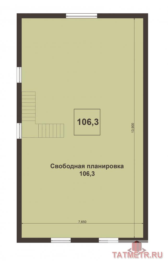 Продажа / Дома и коттеджи, Казань, Каспийская улица, 25 000 000 Советский район. Предлагаем к покупке шикарный дом в отличном месте. Современный дом площадью 189,8 кв. ,... - 17