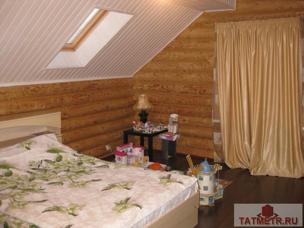 Продажа / Дома и коттеджи, Казань, Тюлячинская улица, 17 000 000 Предлагается на продажу экологически благоприятный коттедж из оцилиндрованого бревна площадью 442 кв.м., на... - 53