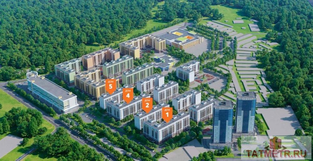 Продажа / Квартиры, Казань, Родины улица, 2 450 000 'Новые Горки' дом №1 !!!!Срок сдачи 4-й кв-л 2018г. в чистовой отделке: на стенах обои, в с/у плитка, межкомнатные...
