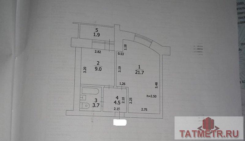 Продажа / Квартиры, Казань, Маршала Чуйкова улица, 3 700 000 Квартира формата 1 плюс с отдельной спальной зоной. выход на лоджию из гостиной.Лоджия застеклена и обшита деревянной... - 9