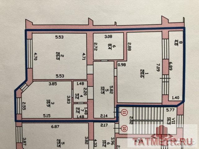 Продажа / Квартиры, Казань, Лесгафта улица, 9 450 000 Продается квартира в центре Казани. Общая площадь 99,8 кв.м, жилая 54,6. Квартира переделана в двухкомнатную из...