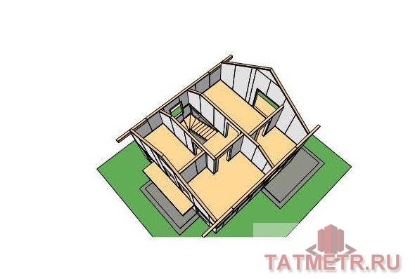 Продажа / Дома и коттеджи, Казань, Солнечная улица, 2 500 000 Внимание! Продается коттедж в Салмачи на ул.Солнечная по строительному проекту 'Радослав Вымпел'. Идеальное... - 2