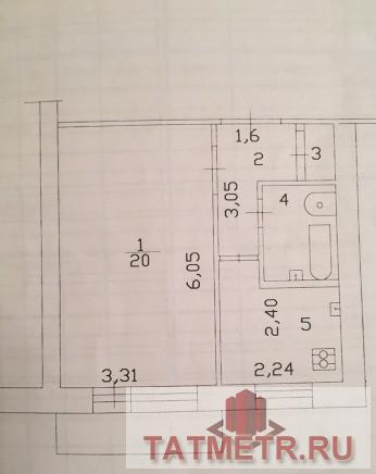 Продажа / Квартиры, Казань, Волгоградская улица, 2 769 000 Продается 1 комнатная квартира, общей площадью 33м?. На 9 этаже 10ти этажного дома, 10 этаж технический. В квартире...