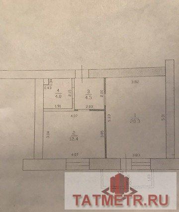 Продается 1-комнатная квартира, 42 кв м , с хорошим ремонтом. Дом 2012 года постройки.Закрытый двор с круглосуточной... - 2