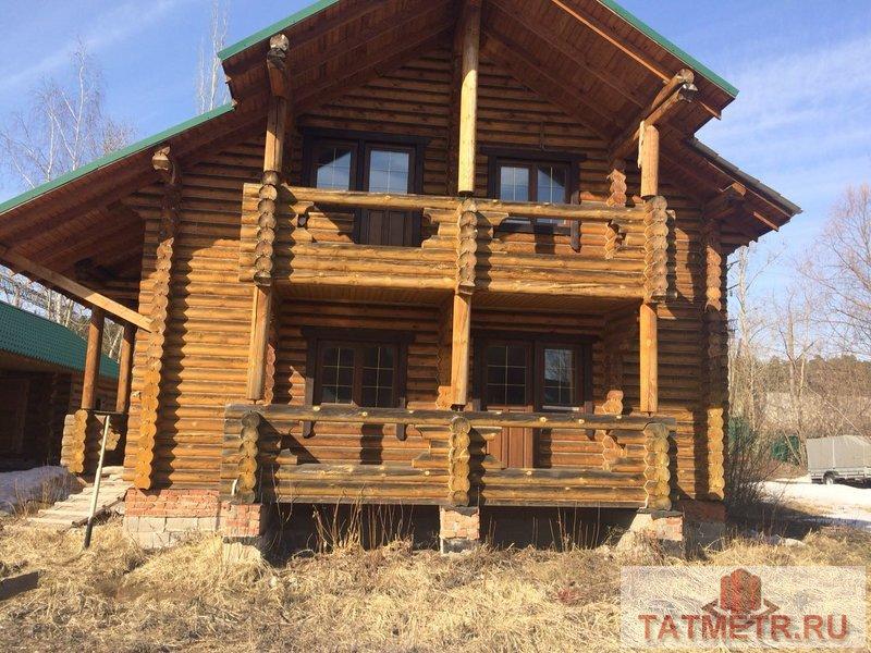 Продажа / Дома и коттеджи, Казань, Подгорная улица, 7 000 000 Продается шикарный 2-этажный деревянный дом 140м? на участке 11 соток в жилом массиве Займище, СНТ 'Тал' Охраняемый... - 2
