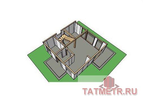 Продажа / Дома и коттеджи, Казань, Новый Татарстан улица, 2 300 000 Внимание! Продается коттедж по строительному проекту 'Радослав Вымпел'. Дом из термостойких панелей не требует... - 2