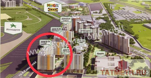 Продажа / Квартиры, Казань, Альберта Камалеева проспект, 3 220 000 ЖК «Казань XXI век», Дом 6,19 ул. Камалеева. Срок сдачи 1 квартал 2019 года. Тип участия ДДУ. Цена ниже.чем у... - 1