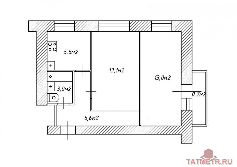 Продажа / Квартиры, Казань, большая Красная улица, 3 690 000 «Квартира 300 метров до стен Кремля» ДОХОДНОСТЬ при сдаче квартиры до 80.000 руб. в месяц! Полная окупаемость от 5... - 8