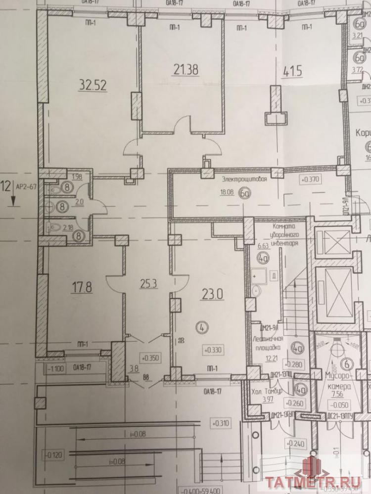 Коммерческая / Продажа / Офисы, Казань, Академика Лаврентьева улица, 5 482 450 Казань г, Ново-Савиновский, улица Академика Лаврентьева 11, продается Нежилое помещение, общ. пл. 51.6 кв.м., 1/9... - 27