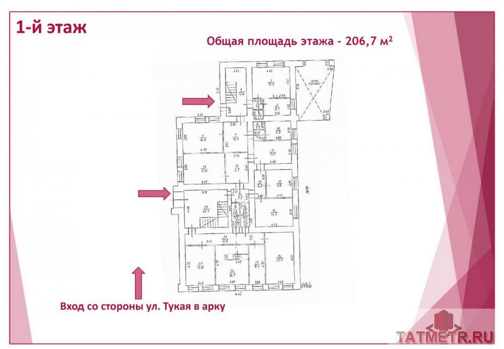 Казань город, Вахитовский, улица Габдуллы Тукая 84, продается Нежилое помещение, общ. пл. 782 кв.м., 1/2 этаж,... - 20