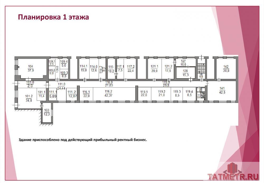 Коммерческая / Продажа / Торговые помещения, Казань, Достоевского улица, 45 000 000 Казань город, Вахитовский, улица Достоевского 74, продается Магазин, общ. пл. 804 кв.м., 1/1 этаж, Продается... - 3