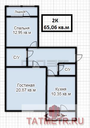 Приволжский район, Проспект Победы, блок секция №36, ЖК Победа. Квартира в новом современном комплексе с удачной... - 1