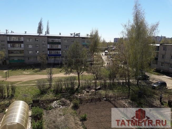 Казань,  с. Осиново. Ул. Гагарина, д. 8. Продается большая светлая 1-к квартира, на 4-ом этаже 4-х этажного... - 4