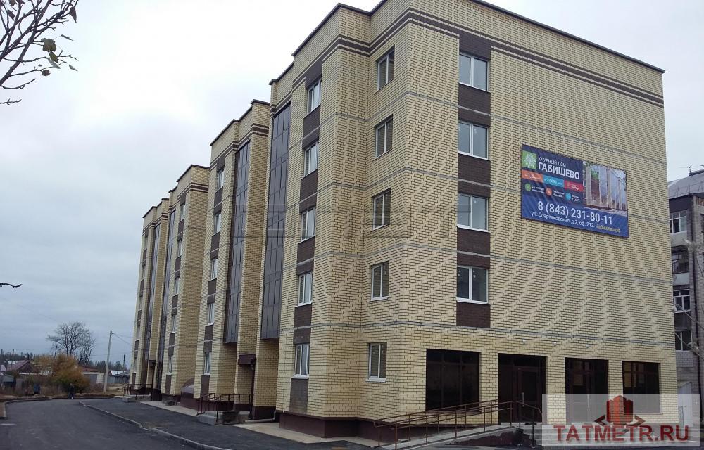 Продажа / Квартиры, Габишево, Советская улица, 1 755 250 Продается однокомнатная распашная квартира площадью 39.50 кв.м. Эргономичная планировка квартиры. Гостиная – 19, 6... - 1