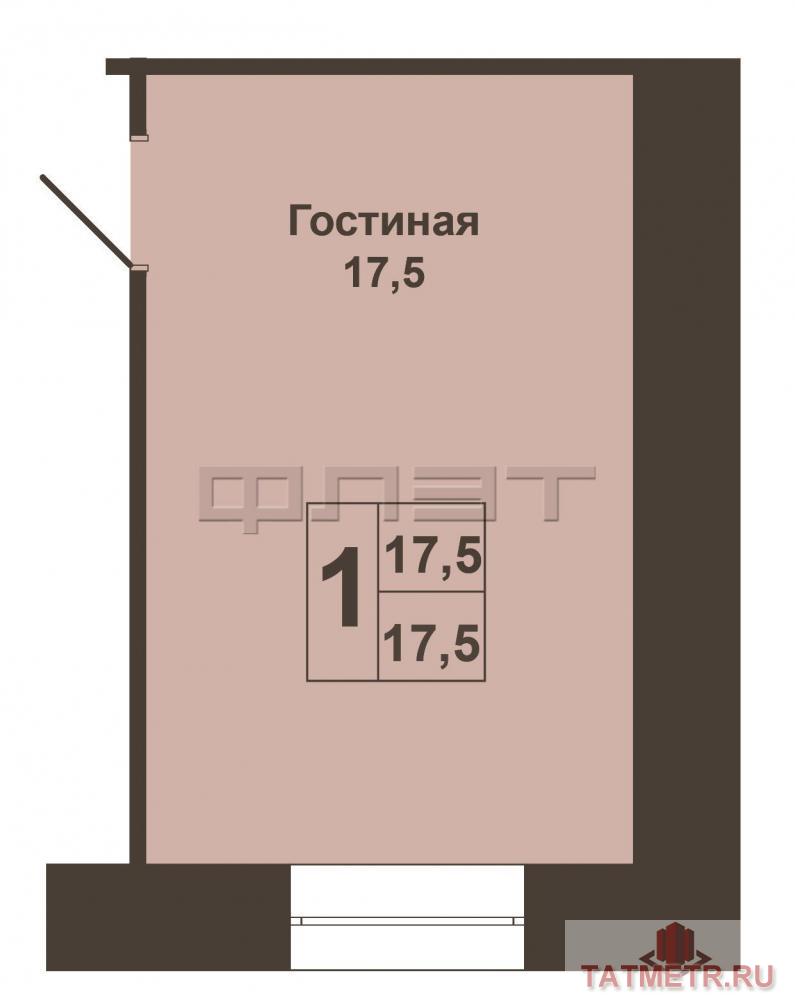Продажа / Комнаты, Казань, Братьев Касимовых улица, 1 260 000 Вахитовский район, ул.Братьев Касимовых, д.6. Продаётся комната в общежитии блочного типа на 6-ом этаже 9-этажного... - 8