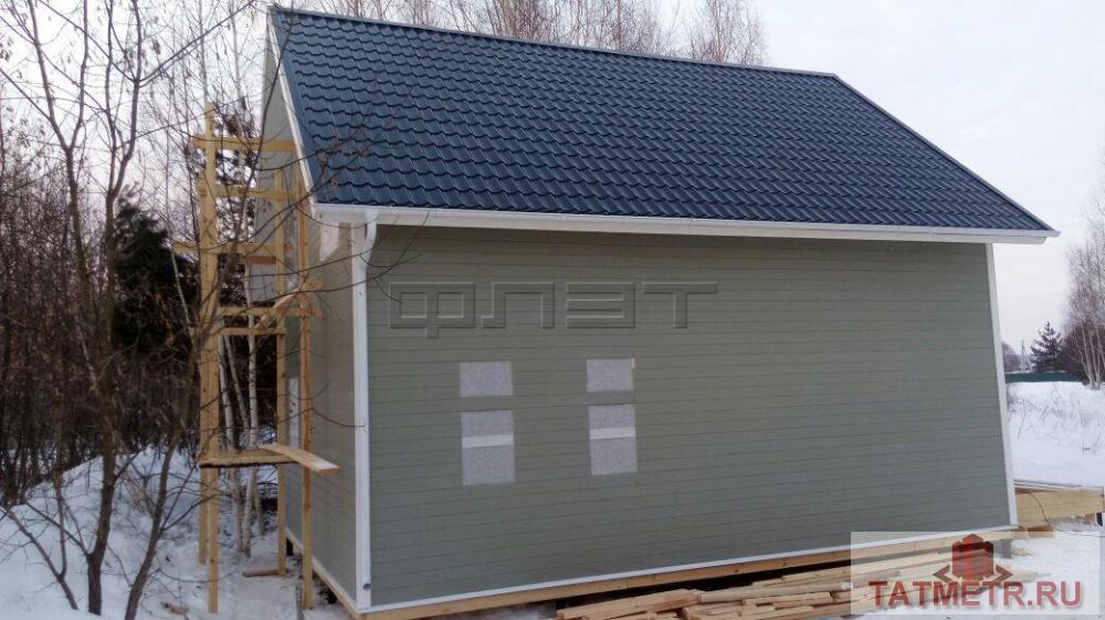 Продажа / Дома и коттеджи, Казань, Бэйге улица (Кульсеитово), 3 000 000 Продается новый дом в поселке Кульсеитово! Загородный дом 111 кв.м. в Советском районе города Казани, со всеми... - 1