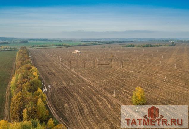 Продам участок в экологически чистом Лаишевском районе, в новом поселке Державинские Просторы. Участок общей площадью... - 1