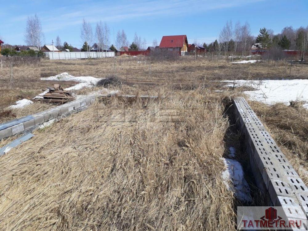 Продажа / Земельные участки, Новое Шигалеево, Советская улица, 550 000 Пестречинский район, СНТ Заречье-2. Продается участок 4, 5 сотки с ФУНДАМЕНТОМ 8*12, в 25 км от Казани. Участок...