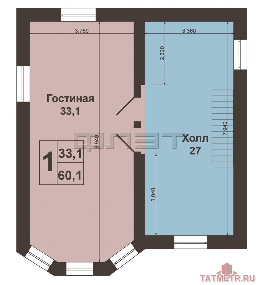 Продажа / Дома и коттеджи, Берновые Ковали, Центральная улица, 4 200 000 Продаем большой и светлый кирпичный дом в дер. Берновые Ковали (рядом с п. Шигали). Дом двухэтажный, общей площадью... - 13