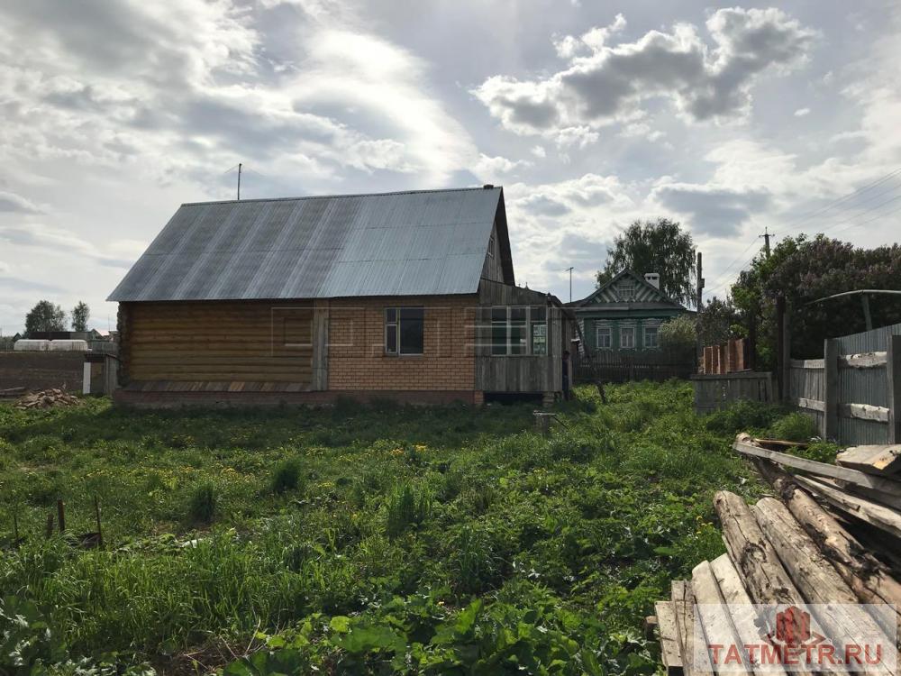 Дом в дер. Мамонино, Высокогорского района. Участок ровный, правильной формы - 21, 53 соток Дом из сруба и... - 1