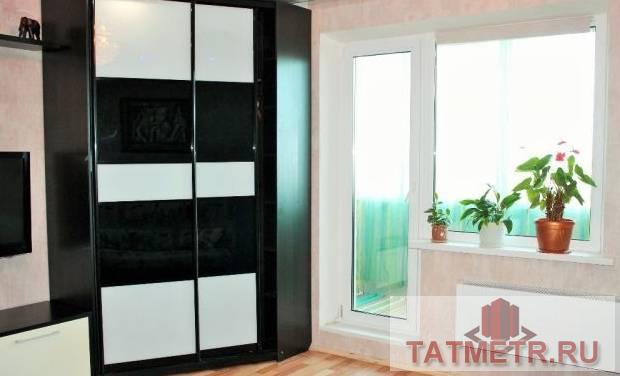 Продажа / Квартиры, Казань, Закиева улица, 18 000 Современная квартира с хорошим ремонтом. Удобная мебель, на кухне имеется угловой диван. Большой просторный шкаф, два... - 1