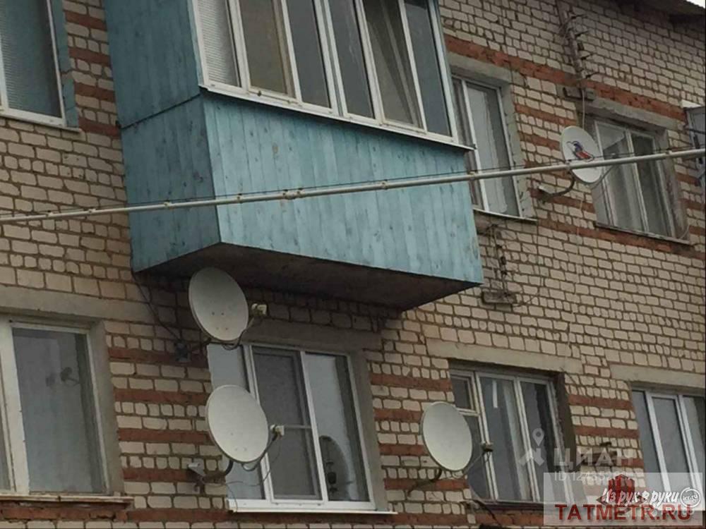 Продажа / Квартиры, Агрыз, 500 000 Продается однокомнатная квартира общей площадью 33,6 кв. м., с застекленным балконом в селе Красный Бор Агрызского... - 3