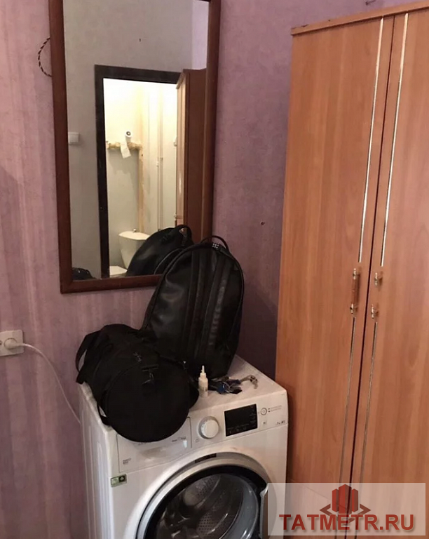 Аренда / Квартиры, Казань, Абжалилова улица, 12 500 Сдается уютная гостинка в кирпичном доме. Косметический ремонт. Полы: линолеум. Окна: пластиковые. Потолки:... - 4