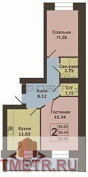 Продажа / Квартиры, Казань, Николая Ершова улица, 5 500 000 ПРОДАЕТСЯ: Продается квартира на 3-м этаже 10 этажного кирпичного дома 2018 года постройки. Продуманная планировка,... - 1