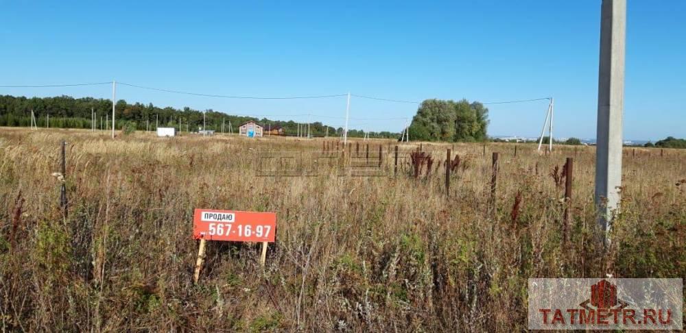 ПРОДАЕТСЯ:  В Верхнеуслонском районе, с. Верхний Услон, в коттеджном поселке «Долина Солнечная» продается земельный... - 1