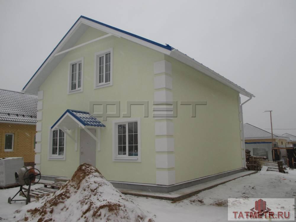 Продажа / Дома и коттеджи, Казань, Янтарная улица, 5 100 000 Продается: Замечательный новый двухэтажный коттедж (полноценный мансардный этаж площадью 68 кв. м) в поселке Новые... - 1