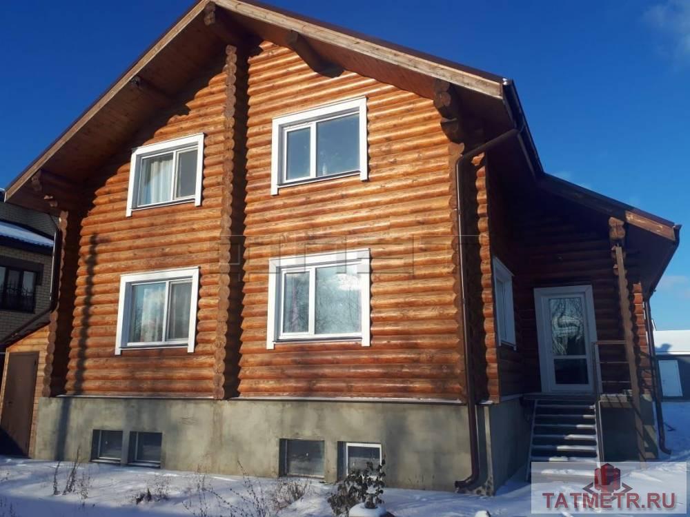 Продажа / Дома и коттеджи, Столбище, Цветочная улица, 6 850 000 Продается: Двухэтажный бревенчатый коттедж в жилом массиве с. Столбище Дом новый, 2014 года постройки: уютный,...