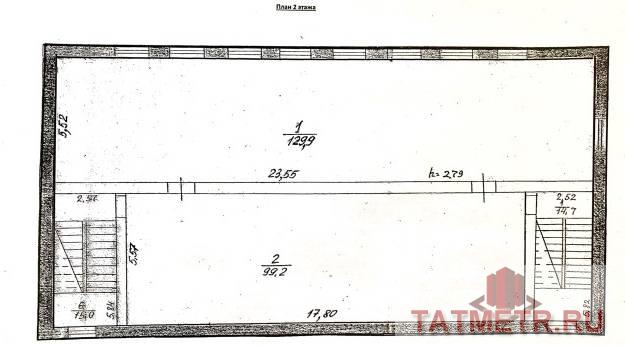Коммерческая / Продажа / Производство и склады, Казань, Приволжский район, 45 800 Аренда площадей 130 кв.м. + 99 кв.м. Назначение: любое (под производство, швейный цех, типографию, прочее). 2 этаж,... - 1