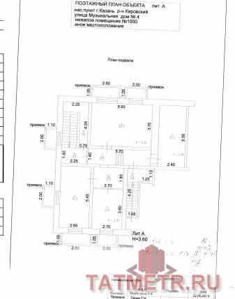 Коммерческая / Продажа / Офисы, Казань, Музыкальная улица, 22 500 Сдается в аренду помещение свободного назначения площадью 89,1 кв.м в Кировском районе, по адресу ул. Музыкальная... - 10