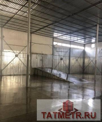 Коммерческая / Продажа / Производство и склады, Казань, жилой массив Самосырово, 225 000 На первой линии от дороги сзади Эдельвейса сдается склад 900м2. Отапливается газовым котлом, своя скважина, наливные... - 2