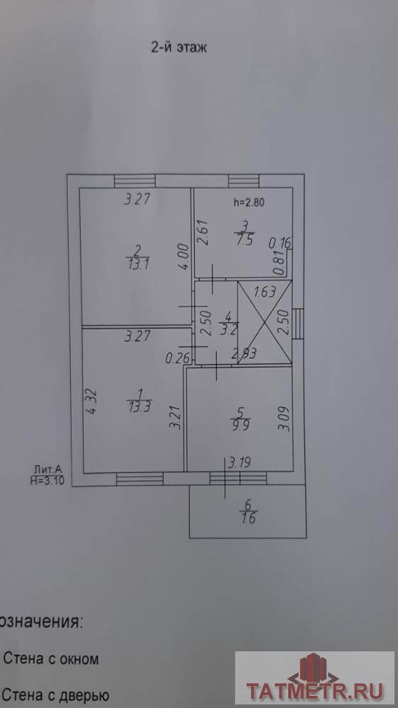 Продажа / Дома и коттеджи, Казань, Станционная 5-я улица, 2 925 000 Дом кирпичный в предчистовой отделке на участке площадью 4 сотки на территории СНТ по первой линии улицы 5-я... - 4
