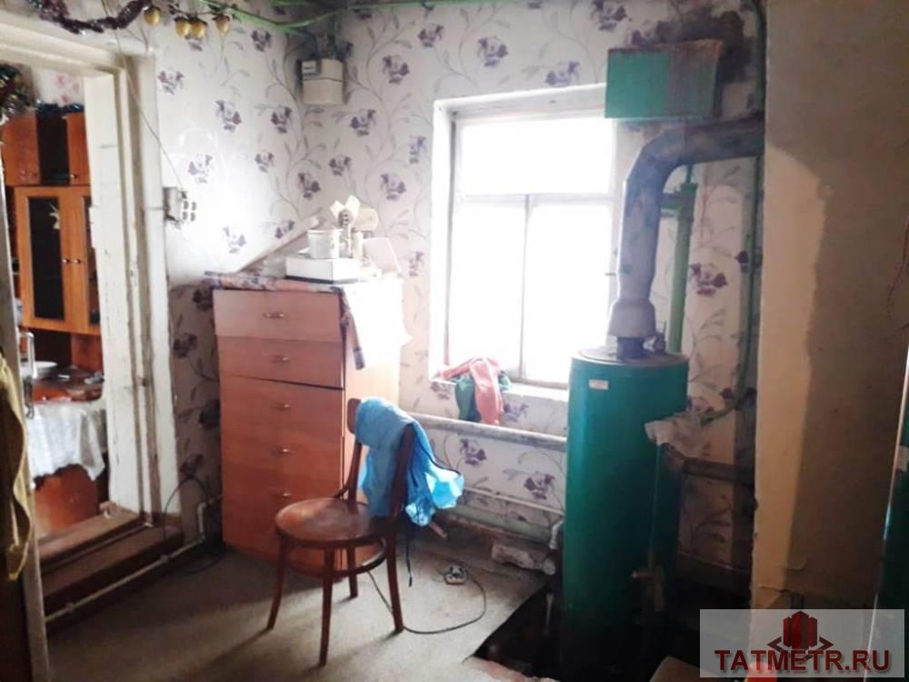 Продажа / Жилая / Дом с участком, Зеленодольск, Чернышевского улица, 1 174 000 ПРОДАЕТСЯ дом в черте города Зеленодольск. В доме имеется две комнаты, кухня, санузел, баня. Отопление АГВ, газ, вода... - 4