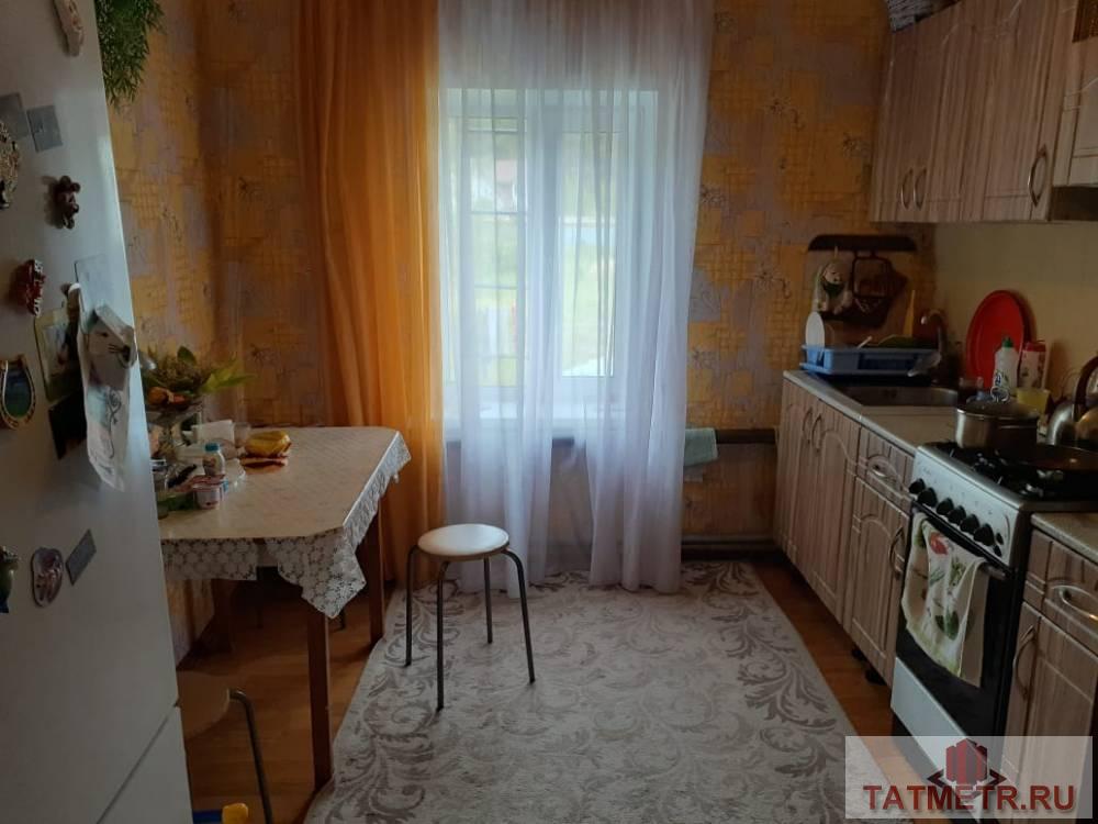 Продажа / Жилая / Дом с участком, пгт. Васильево, Кирова улица, 2 500 000 ПРОДАЕТСЯ благоустроенный дом пгт. Васильево в Зеленодольском районе. Бревенчатый дом, новый пристрой из кирпича.... - 3