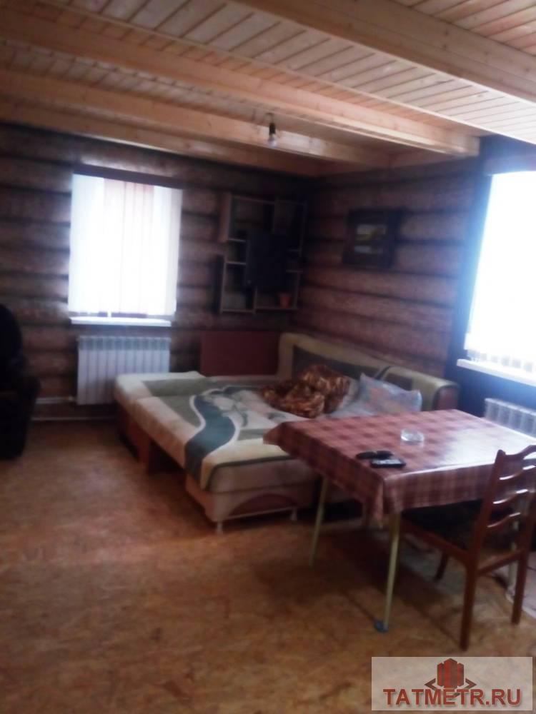 Продажа / Жилая / Дом с участком, Зеленодольск, Пляжная улица, 3 399 000 ПРОДАЕТСЯ двухэтажный новый бревенчатый дом 2015 года постройки в городе Зеленодольск на берегу реки Волга. Дом... - 2