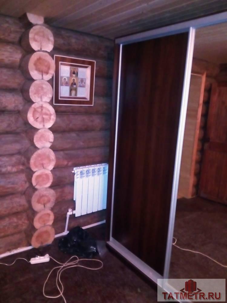 Продажа / Жилая / Дом с участком, Зеленодольск, Пляжная улица, 3 399 000 ПРОДАЕТСЯ двухэтажный новый бревенчатый дом 2015 года постройки в городе Зеленодольск на берегу реки Волга. Дом... - 5
