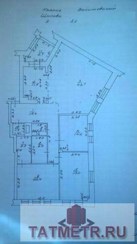 Продажа / Квартиры, Казань, улица Щапова, 12 700 000 Казань г, Вахитовский, улица Щапова 9, м. Площадь Тукая, 4 комн., общ. пл. 150 кв.м., жил.пл. 97 кв.м., комнаты... - 10