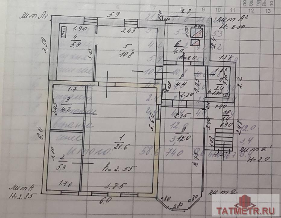 Продажа / Дома и коттеджи, Казань, Приволжская улица, 3 299 000 Предлагаем Вам к покупке дом на земельном участке 13 соток в четырнадцати километрах от Центра. ОЧЕНЬ ВАЖНО: — 1... - 14