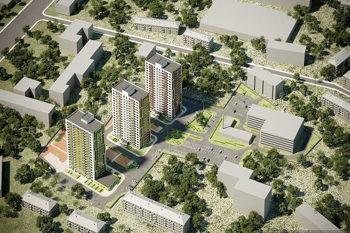 Продажа / Квартиры, Казань, 7 500 000 Отличная 2-комнатная квартира смарт планировки в современном ЖК «Нобелевский» Параметры: общая площадь 41,75 кв.м.,... - 1