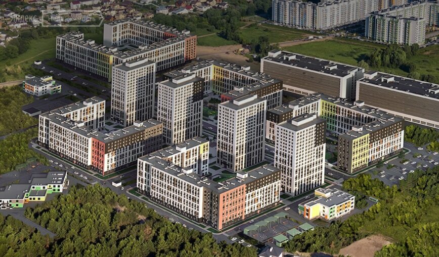 Продажа / Квартиры, Казань, улица Азата Аббасова, 3 990 000 Уютная 2-комнатная квартира в ЖК «Весна-2» Параметры: кирпичный дом, 3/19 этаж, общая площадь 48,43 кв.м, комнаты:... - 5