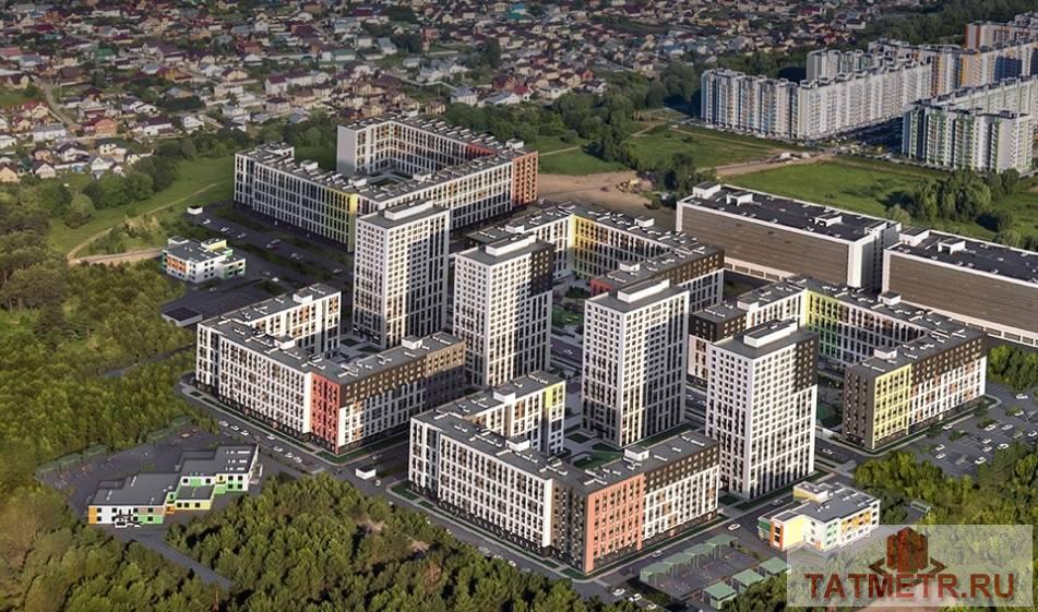 Продажа / Квартиры, Казань, улица Азата Аббасова, 4 090 000 Двухкомнатная квартира в 10 минутах от центра Казани в ЖК “Весна2” Жить в мегаполисе в окружении зеленых деревьев с... - 3