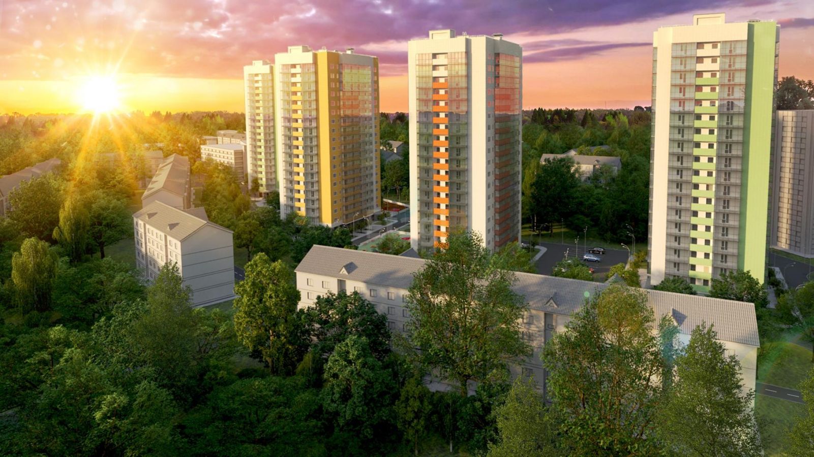 Продажа / Квартиры, Казань, 5 700 000 родажа 2кк квартиры в ЖК «Green city» Представляет из себя комфортабельный жилой комплекс расположенный по адресу... - 2