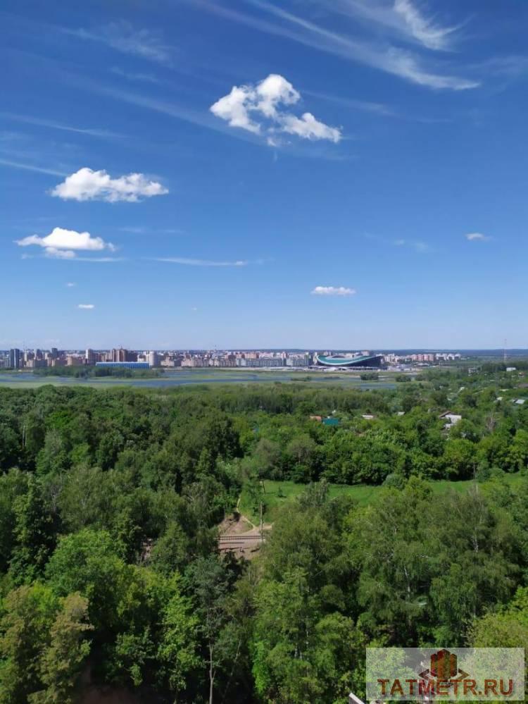 Продажа / Квартиры, Казань, улица Ахмета Галеева, 2 971 280 Продается шикарная студия на 18-м этаже. Из окон открывается шикарный вид на акваторию реки Казанки, на три моста... - 6