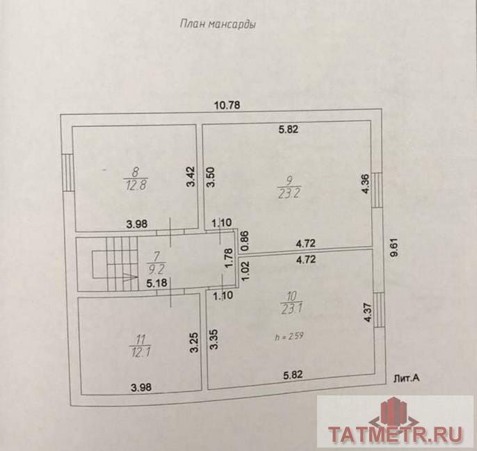 Продажа / Дома и коттеджи, Обухово, Строительная улица, 4 150 000 Онлайн показ возможен, звоните! Онлайн подаем заявки на ипотеку и регистрируем сделки! Полная презентация дома по... - 14