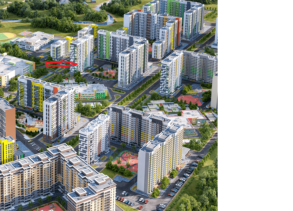 Продажа / Квартиры, Казань, 2 930 000 Продается уютная (не студия)1-комнатная квартира в строящемся доме № 15-3 современного жилого комплекса «Светлая... - 1