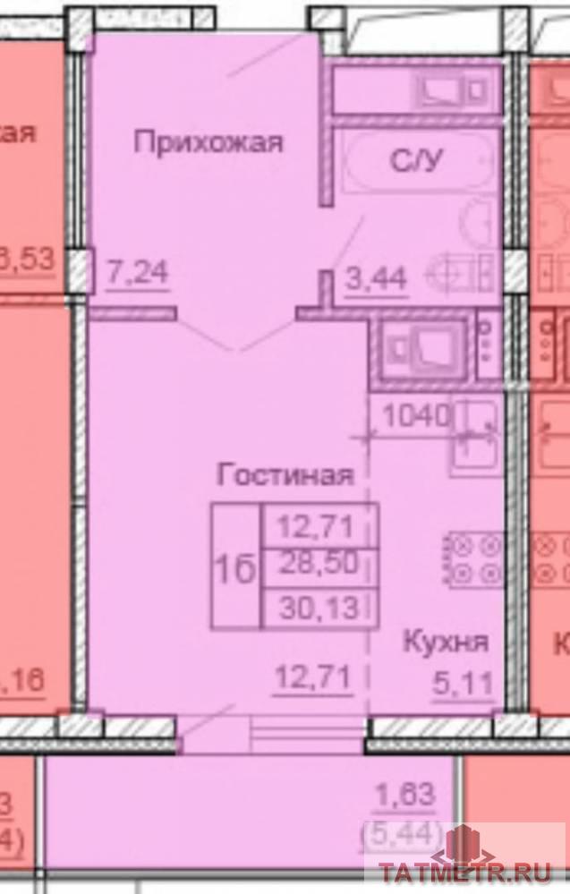 Продажа / Квартиры, Казань, 4 500 000 Онлайн показ возможен, звоните! Онлайн подаем заявки на ипотеку и регистрируем сделки! Полная презентация квартиры по... - 1